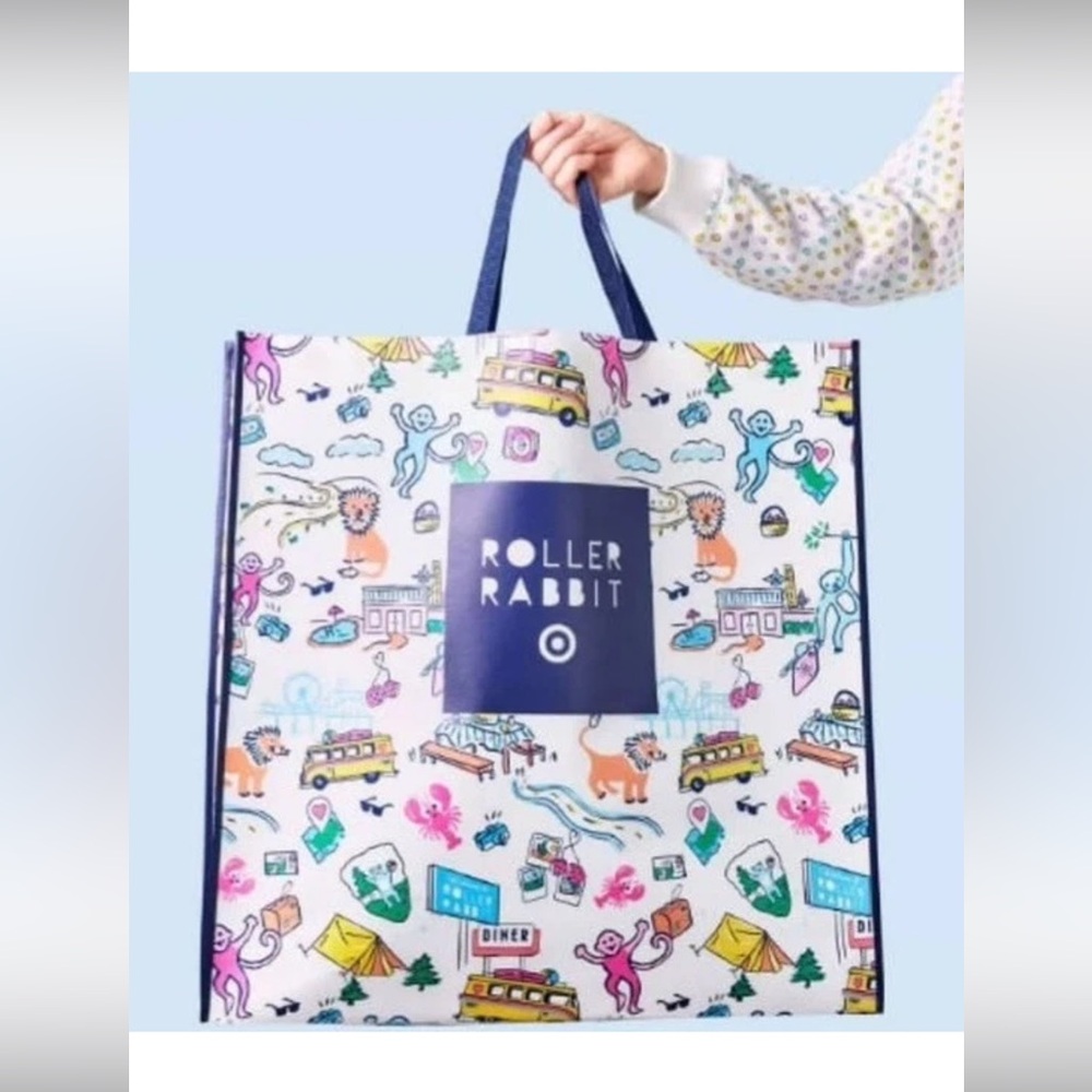 Roller Rabbit Target Exclusive Shopping Bag/Tote 3/7/2026 Rare Gift Promo.
